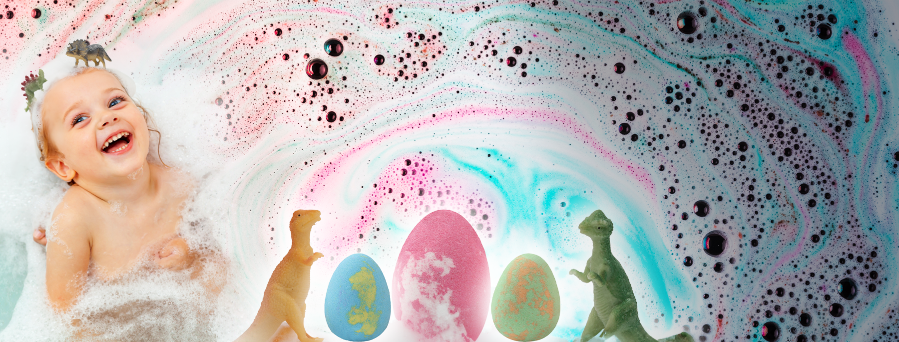 Dino Kids Bath Bombs