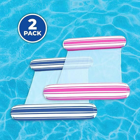 2 Pack inflate pool floats